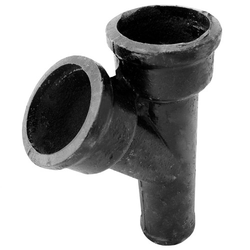 Тройник чугунный канализационный косой Ду 50-50 45гр б/н ГОСТ 6942-98 в Москве