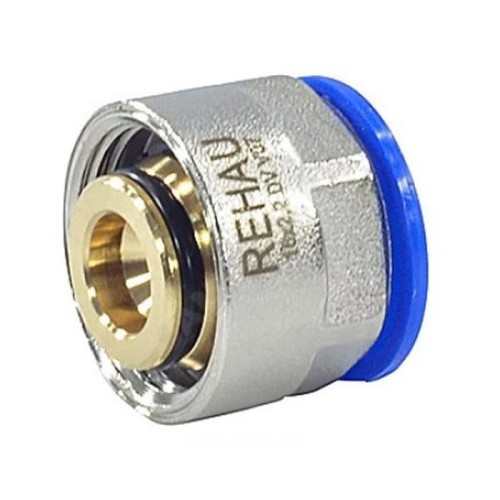 Соединитель для PE-X труб Дн 20-3/4" ВР (ВН) RAUTHERM S Rehau в Москве