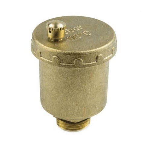 Воздухоотводчик автоматический латунный Ду-15 (1/2") Ру-10 НР (НАР) с запорным клапаном Aquasfera 5001 в Москве