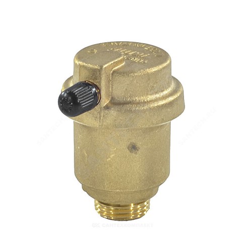 Воздухоотводчик автоматический латунный Ду-15 (1/2") Ру-10 НР (НАР) прямой О-кольцо OR 499 в Москве