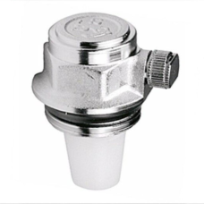 Воздухоотводчик автоматический латунный Ду-25 (1") Ру-10 НР (НАР) угловой правый для радиатора Icma 716