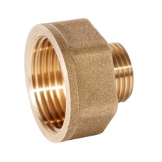 Переход латунный ВР-НР STOUT 10 мм 1/4"