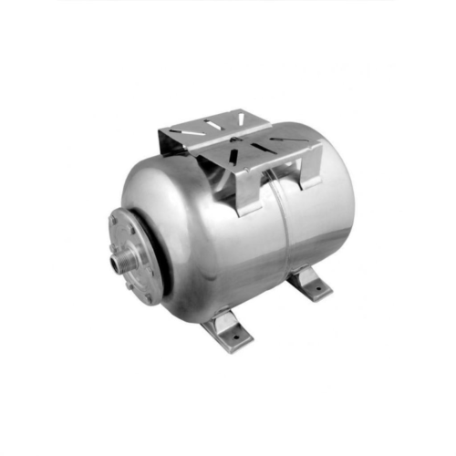 Гидроаккумулятор горизонтальный нержавеющий с наружной резьбой EPDM Unipump 6 бар 24 л в Москве