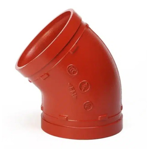 Отвод (колено) 90 градусов под муфту грувлок Ду-40 (Дн 48) Ру-25 XGQT03 в Москве