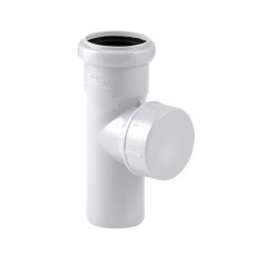 Ревизия канализационная PP-M с крышкой белая Дн 160 бесшумный б/нап в/к RTP (РосТурПласт)