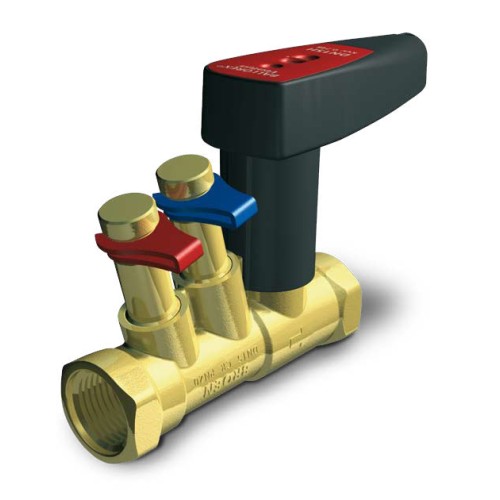 Клапан балансировочный латунный ручной с внутренней резьбой 2,5 МПа Ballorex Venturi FODRV Broen 32 мм в Москве