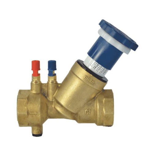 Клапан балансировочный латунный ручной с внутренней резьбой 2,5 МПа OR 20 мм в Москве