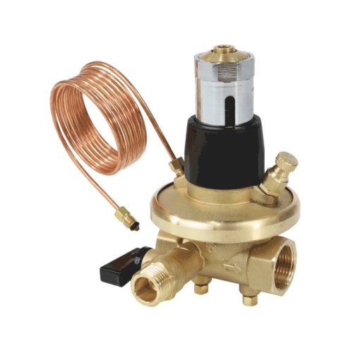 Клапан балансировочный латунный автоматический с внутренней резьбой 1,6 МПа Aquasfera EURO Aquasfera 15 мм в Москве