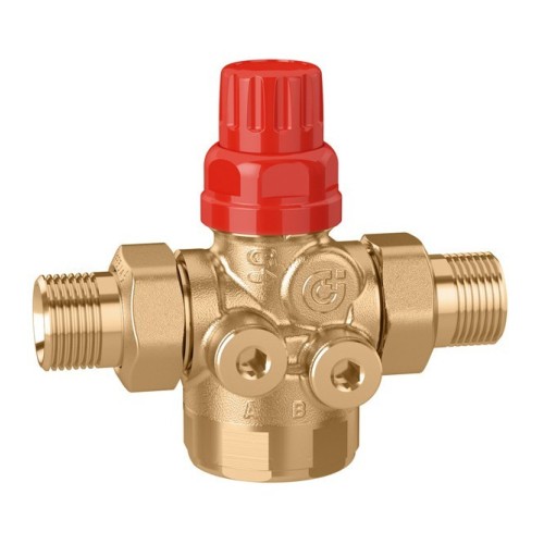 Клапан балансировочный латунный комбинированный с внутренней резьбой 1,6 МПа R206A-1 Giacomini 20 мм в Москве