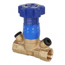 Клапан балансировочный латунный ручной с внутренней резьбой 2,5 МПа BL.210 MVI 20 мм
