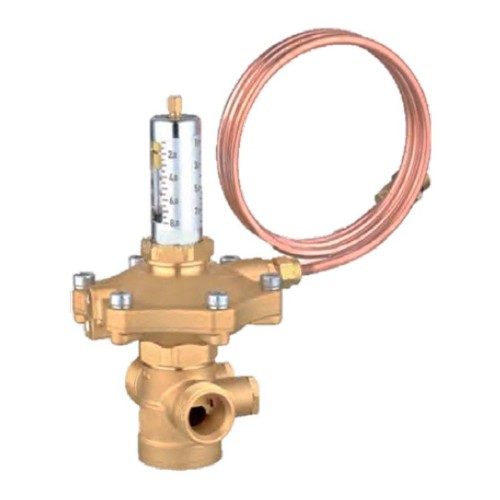 Клапан балансировочный латунный автоматический с наружной резьбой 1,6 МПа APT-R Ридан 32 мм в Москве