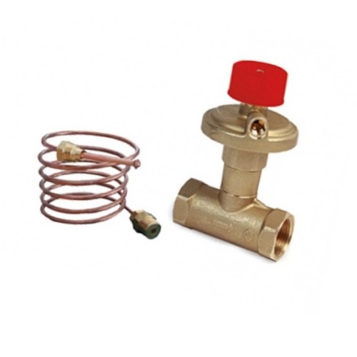 Клапан балансировочный латунный автоматический с внутренней резьбой 2,5 МПа R206C-1 Giacomini 20 мм в Москве