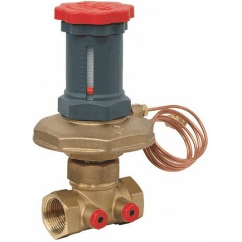 Клапан балансировочный латунный автоматический с внутренней резьбой 1,6 МПа R206C Giacomini 20 мм в Москве