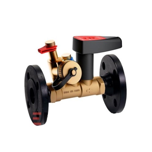 Клапан балансировочный латунный ручной фланцевый 1,6 МПа Ballorex Venturi FODRV Broen 32 мм в Москве