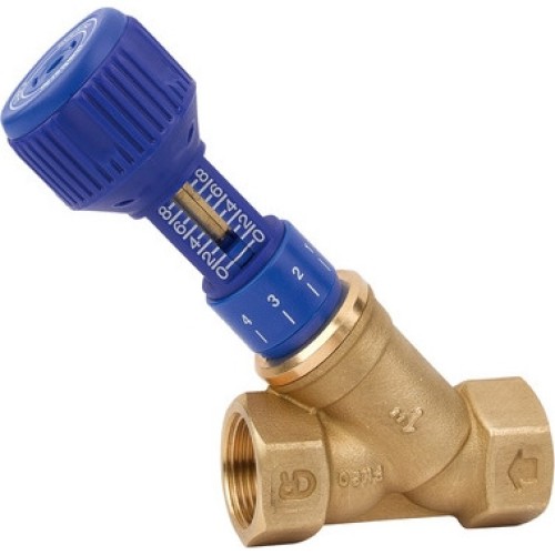 Клапан балансировочный латунный ручной с внутренней резьбой 2,0 МПа CIM 787OT Cimberio 32 мм в Москве