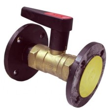 Клапан балансировочный латунный ручной фланцевый 1,6 МПа Ballorex Venturi DRV Broen 15 мм