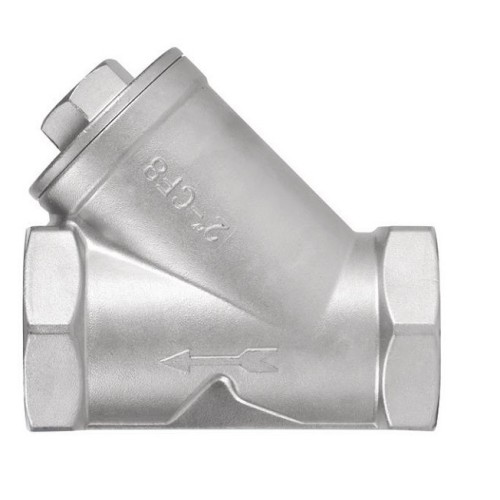 Клапан обратный нержавеющий пружинный с внутренней резьбой для наружной канализации 4,0 МПа NK-YC NK 50х133 мм в Москве