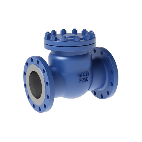 Клапан обратный стальной поворотный фланцевый 2,5 МПа 19лс76нж ЧАЗ 80х310 мм ГОСТ 33423-2015 в Москве