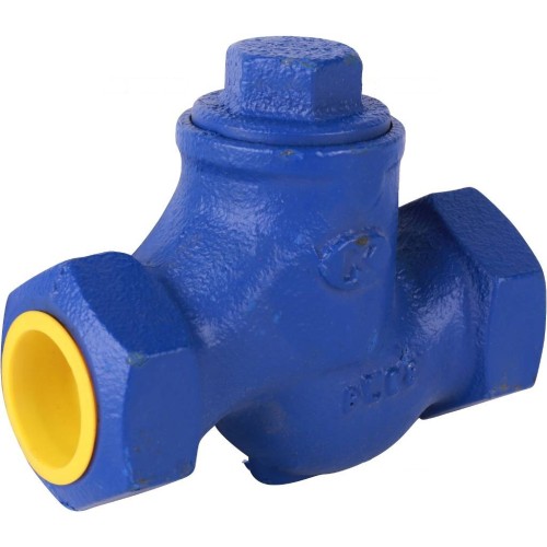 Клапан обратный чугунный Y-тип с внутренней резьбой 1,6 МПа V277 Zetkama 25х120 мм в Москве