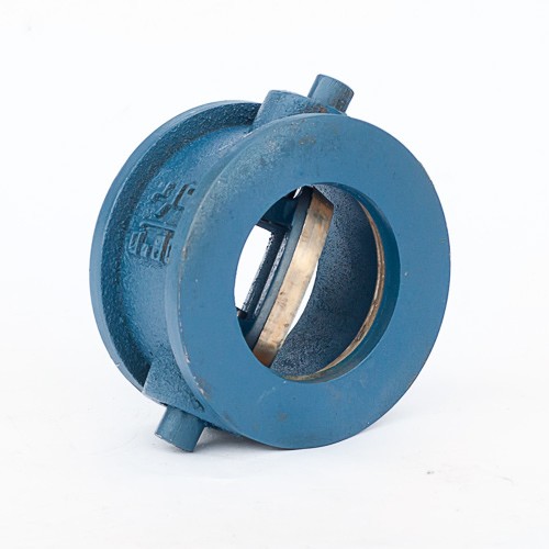 Клапан обратный чугунный поворотный межфланцевый 1,6 МПа 19ч21бр БЛМЗ 80 мм в Москве