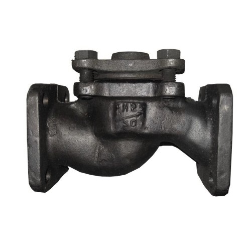 Клапан обратный чугунный Y-тип фланцевый 1,6 МПа 16ч6п 32х180 мм в Москве