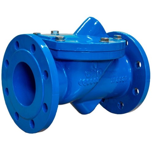 Клапан обратный чугунный поворотный фланцевый EPDM 1,6 МПа Benarmo 80 мм в Москве