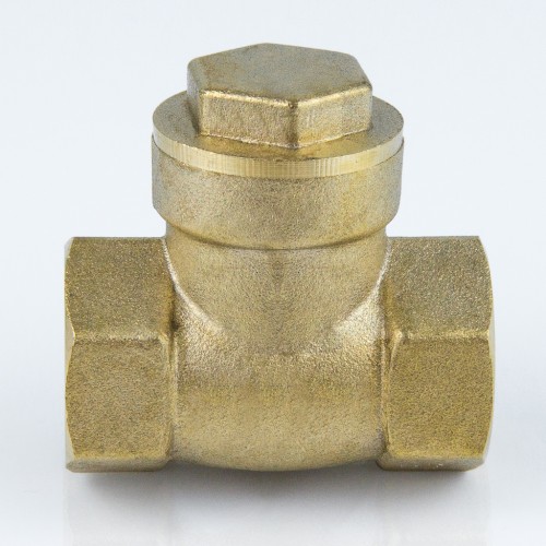 Клапан обратный латунный лепестковый с внутренней резьбой EPDM 1,6 МПа 15х47 мм в Москве