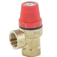 Клапан предохранительный латунный пружинный с внутренней резьбой Prescor S960 Flamco 40 мм 2"