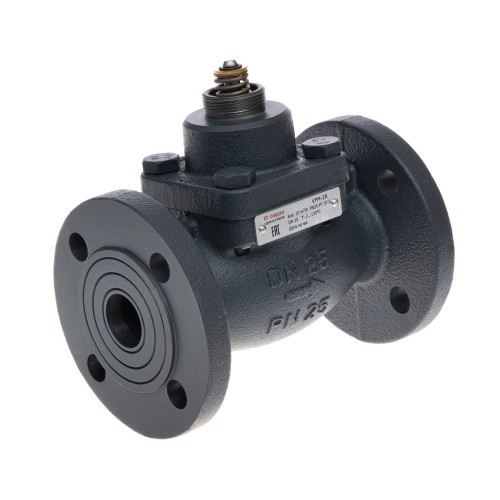 Клапан регулирующий чугуный двухходовой фланцевый 2,5 МПа VFM-2R Ридан 32х180 мм в Москве