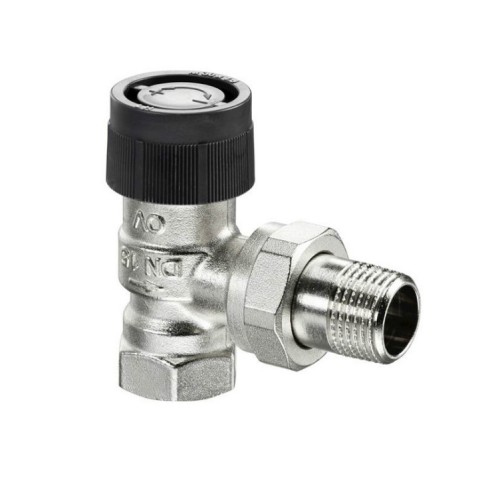 Клапан термостатический угловой Ду 15-20 (1/2"-3/4") Ру-10 НР (НАР) серия AV9 Oventrop в Москве