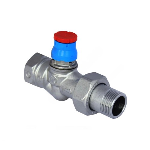 Клапан термостатический прямой Ду-15 Ру-16 ВР (ВН) с преднастройкой R402PTG Giacomini в Москве