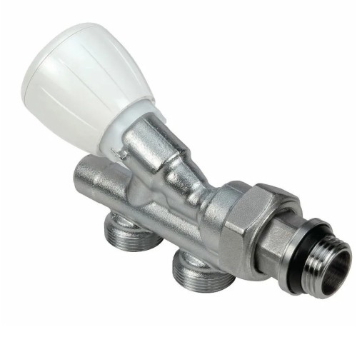 Клапан термостатический осевой угловой Ду-15 (1/2"-16) Ру-10 НР (НАР) с преднастройкой R440N Giacomini в Москве