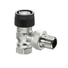 Клапан термостатический угловой Ду-15 (1/2") Ру-10 НР (НАР) SVT STOUT