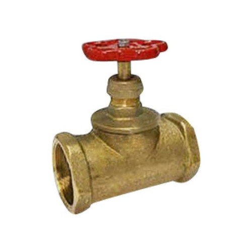 Клапан запорный латунный с внутренней резьбой 1,6 МПа 15б1п БАЗ 32х95 мм в Москве