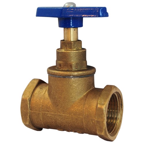 Клапан запорный латунный с внутренней резьбой 1,6 МПа 15б3р Цветлит 15х46 мм ТУ 206-3973235-01-93 в Москве