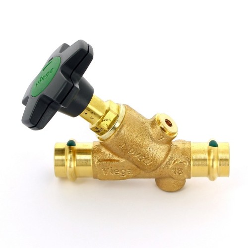 Клапан запорный бронзовый пресс 1,6 МПа Viega 25 мм в Москве