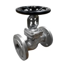 Клапан запорный сильфонный нержавеющий фланцевый 4,0 МПа KV35 Гранвент 300 мм