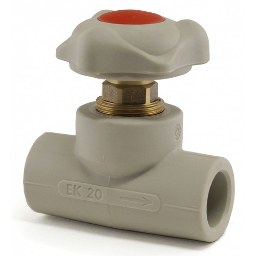 Клапан запорный PP-R внутренняя-наружная пайка 2,5 МПа VALFEX 32 мм ГОСТ 32415-2013 в Москве