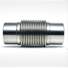 Компенсатор сильфонный осевой многослойный с кожухом и внутренним экраном под приварку Ру 25 КСО Hortum 600х713 мм