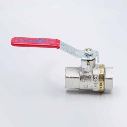 Кран запорный латунный стандартнопроходной с ручкой-бабочкой ВР (ВН) Ру 40 RTP (РосТурПласт) 20 мм 3/4" в Москве