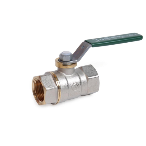 Кран запорный латунный стандартнопроходной с ручкой-рычагом ВР (ВН) Ру 42 R250W Giacomini 10х47 мм 3/8" в Москве