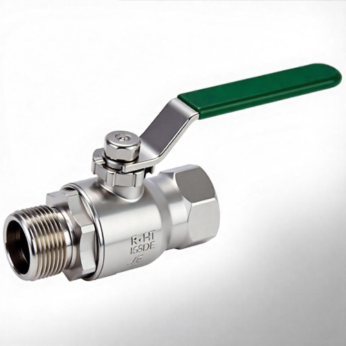 Кран запорный латунный стандартнопроходной с ручкой-рычагом ВР-НР Ру 42 R254WL Giacomini 20 мм 3/4" в Москве