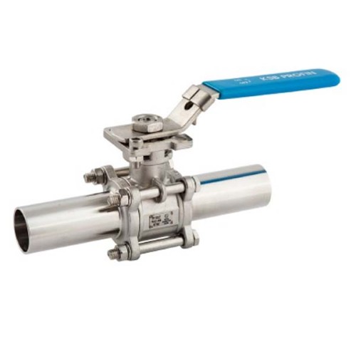 Кран шаровый нержавеющий под приварку полнопроходной Ру 64 AISI 304 NK-BE NK 20х155 мм в Москве