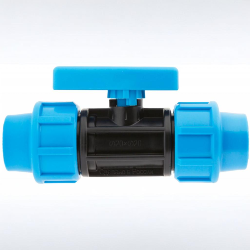 Компрессионный кран ПНД Дн 25-25 Ру-16 Джилекс в Москве