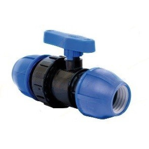 Компрессионный кран ПНД Дн 50 Ру-16 RTP (РосТурПласт) в Москве