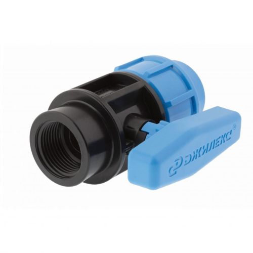 Компрессионный кран ПНД Дн 32-1" Ру-16 ВР (ВН) Джилекс в Москве