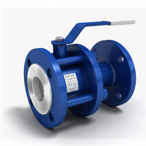 Кран запорный стальной фланцевый полнопроходной Ст20 11с67п PR 25х127 мм
