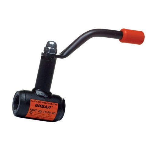 Кран запорный стальной резьбовой стандартнопроходной Ст20 КШТ.12. АДЛ 25х90 мм 1"