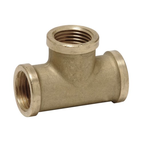 Тройник латунный ВР (ВН) LD 15 мм 1/2"