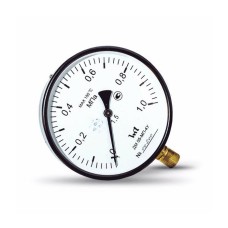 Манометр радиальный диаметр 160мм 0-10 кгс/см2 (0-1,0 МПа) М20х1,5 ДМ05-МП-4У Стеклоприбор